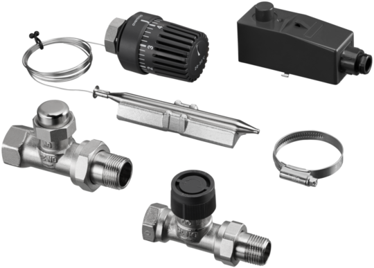 Oventrop Fußboden-Regel-Set 1 1144251 für Fußbodenflächen bis 85 qm