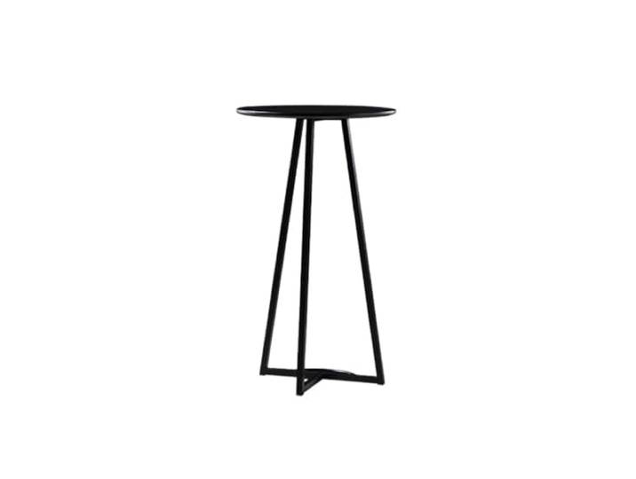 wD7rE5bm6z Bartisch Home Leisure Bartisch aus Eisen, rund, hoher Tisch for Wohnmobil, Terrasse, Catering, Partys, kommerzielle Veranstaltungen(Schwarz)