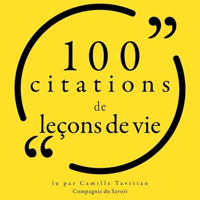 100 citations de leçons de vie - Various, Audio, 9782821154612