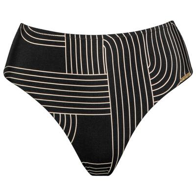 Watercult - Women's Line Set Bikini Bottoms No. 263 - Bikini-Bottom Gr 42 schwarz