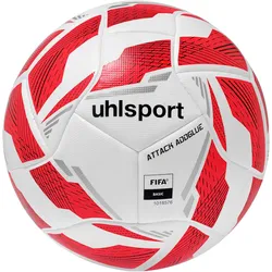 Uhlsport Attack Addglue | Fussball weiß/rot/silber 4