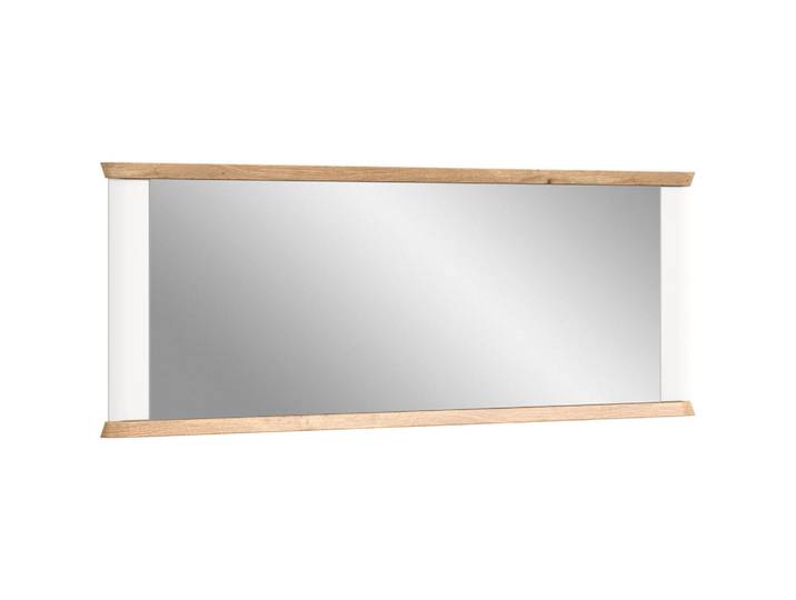 Xonox Spiegel Aarhus weiß Nox Oak Nachbildung, Weiß, 165x63x4 cm, Spiegel, Wandspiegel