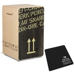 Schlagwerk CP404 BLK Cajon mit Sitzpad (Cajon), Perkussion, Braun