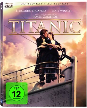 Leonardo DiCaprio - Titanic (+ Blu-ray) [Blu-ray 3D] - Preis vom 14.10.2026 23:07:16 h