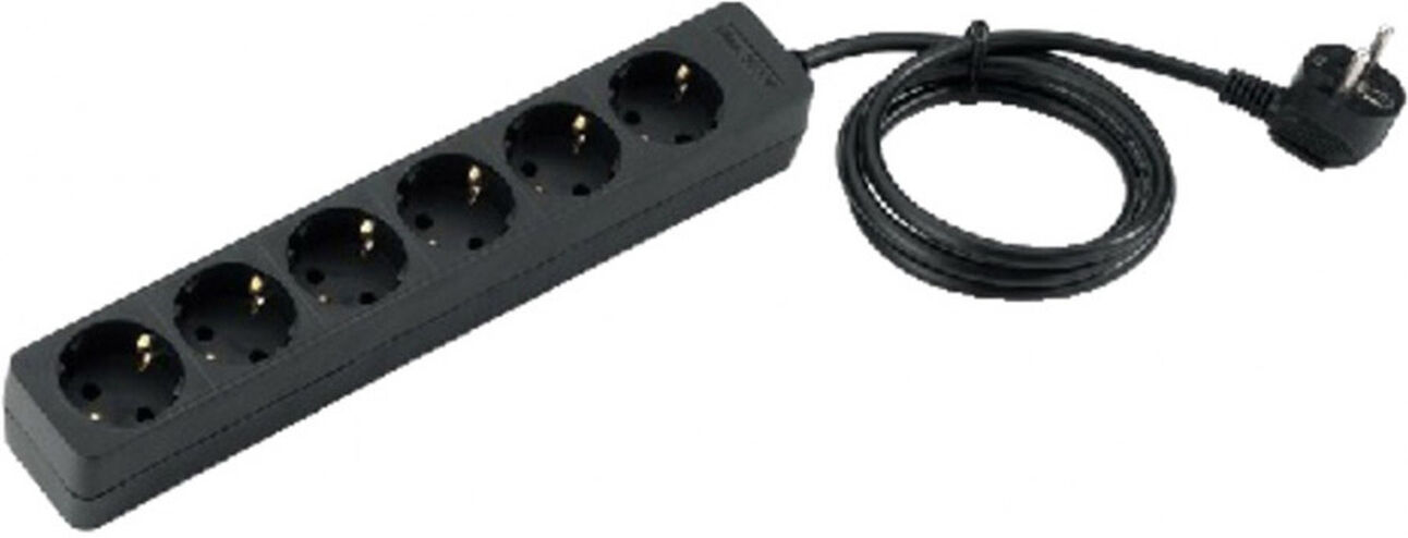 MONACOR Mc-62/sw Steckdosenleiste