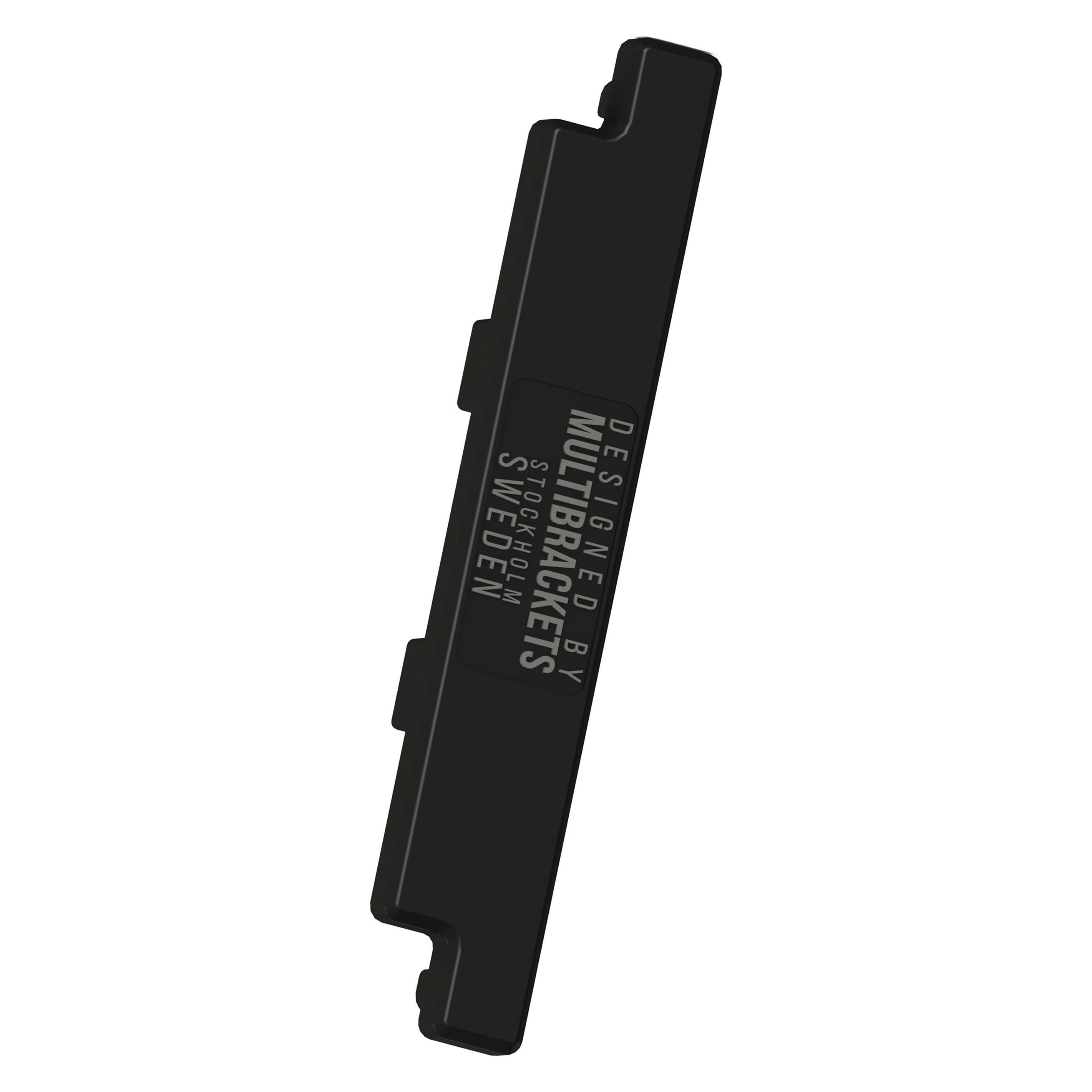 Multibrackets Schienen Endstück, zu Pro system, schwarz (3699)