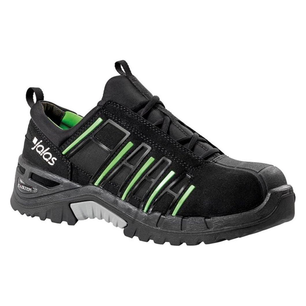 Jalas Halbschuh 9915 Exalter schwarz grün S1P Gr. 46 (S1P, 46) (9915-46)