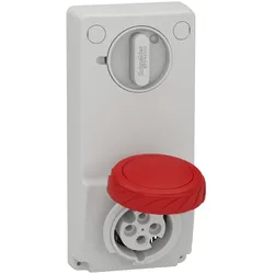 Schneider Electric Anbausteckdose verriegelt 82085