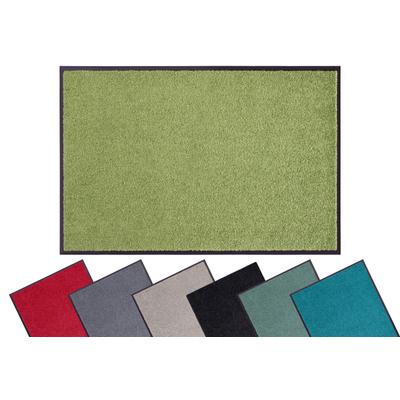 Fußmatte OTTO HOME "Clean & Walk" Gr. 62, grün, B:120cm H:7mm L:180cm, Polyamid, Teppiche, Fußmatte, Schmutzfangmatte, Türmatte, In- und Outdoor, Teppich, Läufer, waschbar