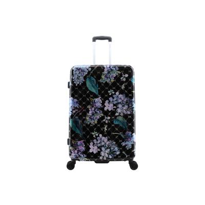 Koffer ELLE "Floret", Gr. B/H/T: 51cm x 78cm x 32cm, bunt (schwarz, mehrfarbig), mehrfarbig, Koffer, aus ABS- und PC-Materialien