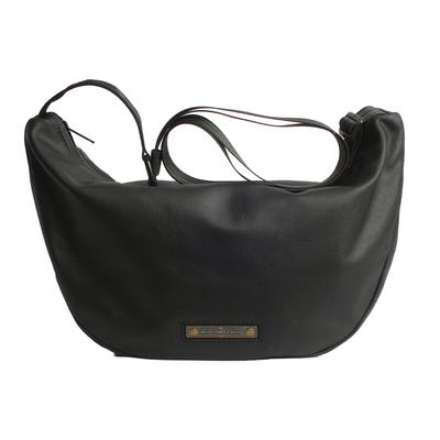 Umhängetasche MARGELISCH "Alin 1", Damen, Gr. B/H/T: 30cm x 21cm x 7cm onesize, schwarz, Canvas, Taschen Umhängetasche, aus BSCI zertifizierter Produktion