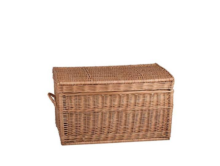 e-wicker24 Coffre\,malle\, panier\,corbeille de rangement en osier buff (60x39 H39\, naturel)