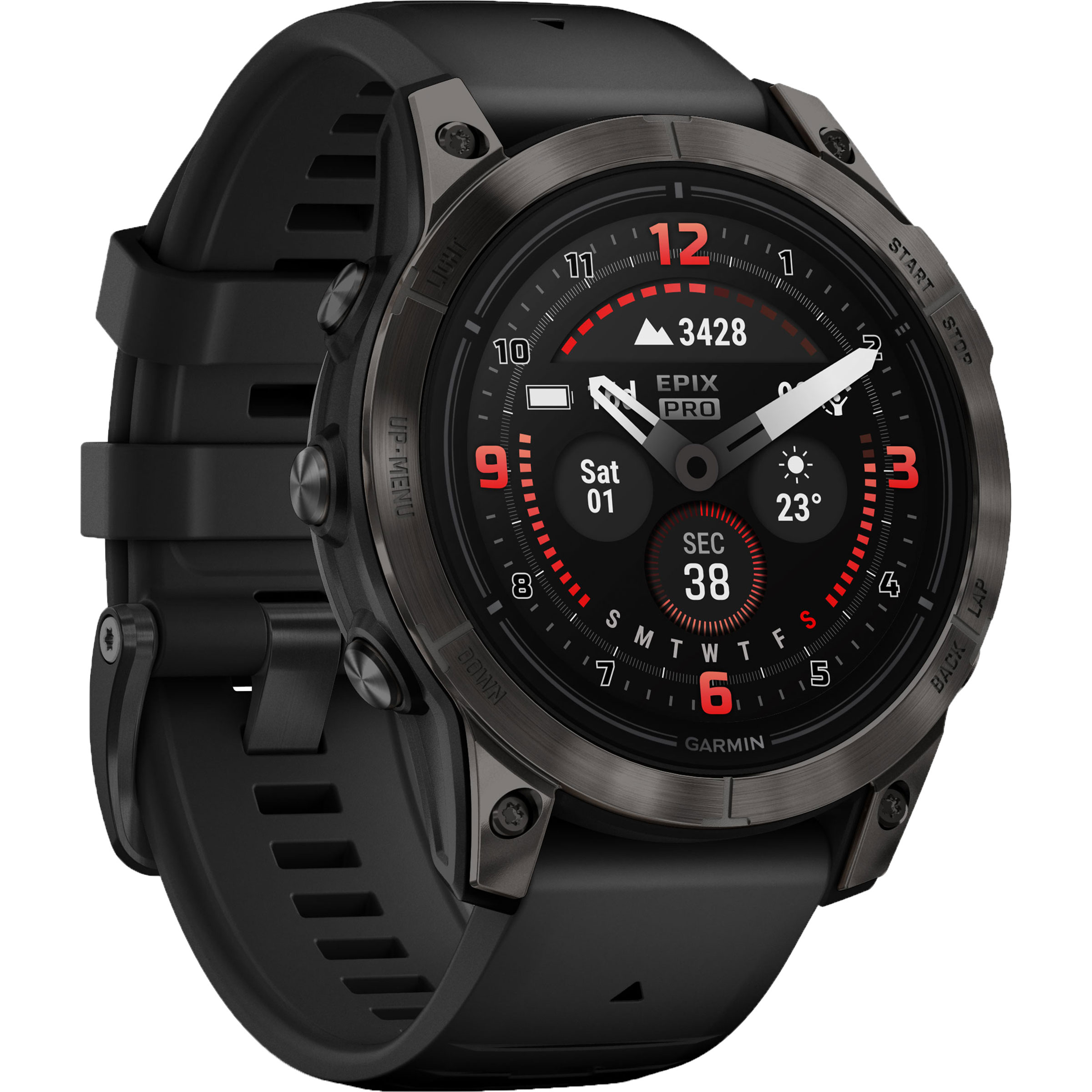 Garmin Epix Pro (Gen 2) - Sapphire Edition 47mm GPS Uhr GPS Uhren schwarz Größe 47mm Camping