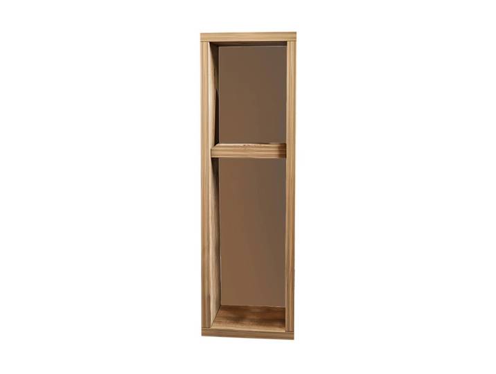 Nachttisch WOODY FASHION Turra 20 x 65 x 15 cm Nature , beige (nature), B:20cm H:65cm T:15cm, Tische, Nachttisch