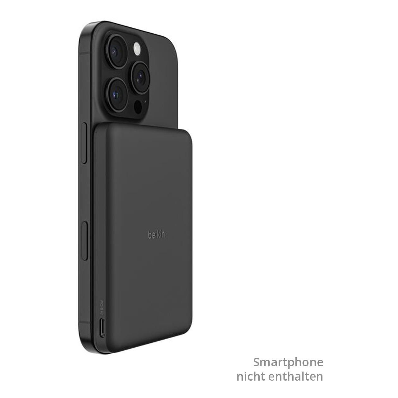 BELKIN BOOSTCHARGE SLIM MAGNETIS POWERBANK 5.000MAH 7.5 W SCHWARZ