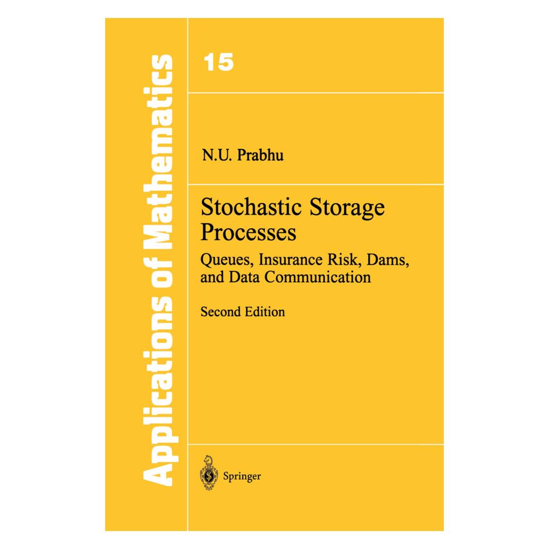 Springer Stochastic Storage Processes (Englisch, Softcover, N U Prabhu, N. U. Prabhu, N.U. Prabhu) (55528378)