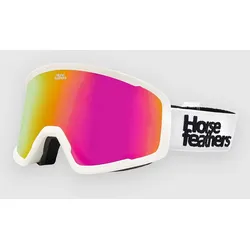 Horsefeathers Huck White white mirror pink Gr. Uni