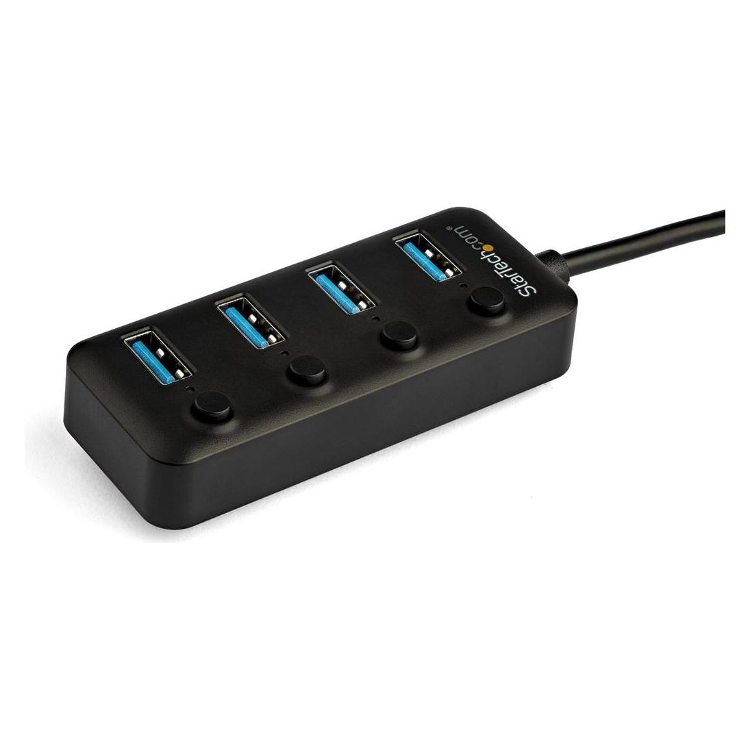 StarTech USB-C Hub (USB-A, 4 Ports) (HB30C4AIB)