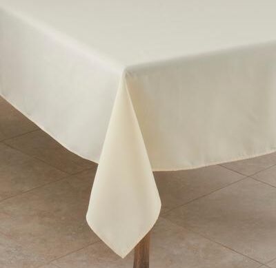 Saro Lifestyle Everyday Design Solid Color Tablecloth