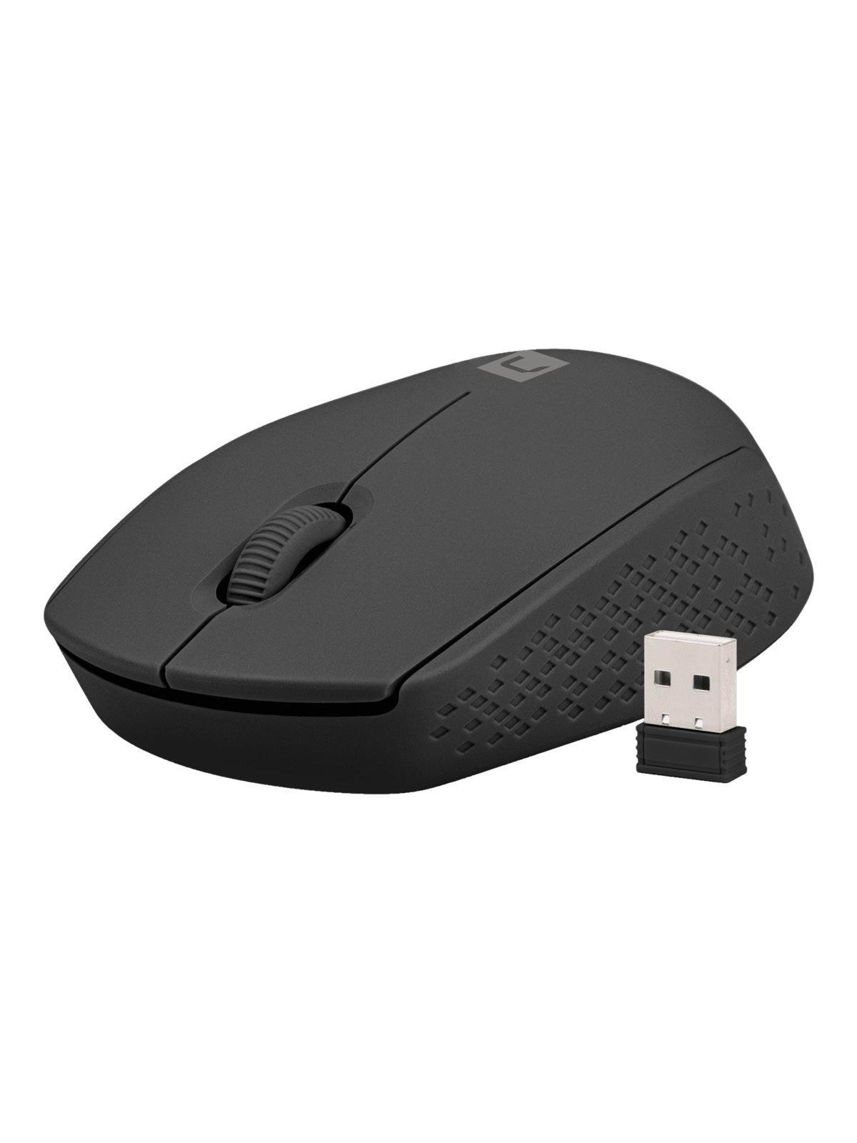 Natec STORK - mouse - 2.4 GHz - black - Maus (Schwarz)