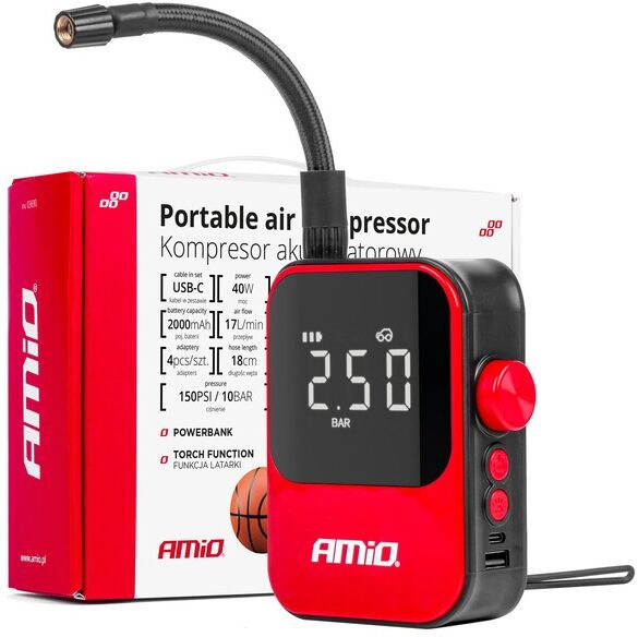 AMiO 03690 Luftkompressor