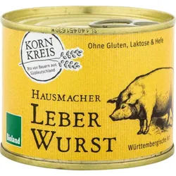 Kornkreis Hausmacher-Leberwurst in Dose bio