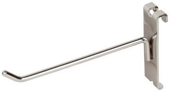 "Econoco - GW/H6 - 6"" Chrome Hook for Wire Grid Sold in Pack of 96"