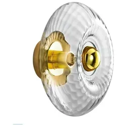 Bistromania Wandlampe aus Glas GRACE – Diamant und Gold