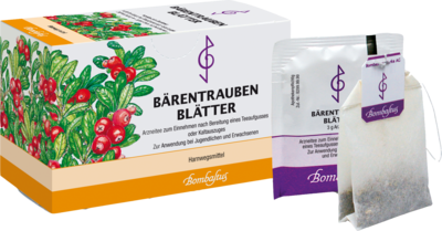 Bombastus-Werke AG BÄRENTRAUBENBLÄTTER Filterbeutel 20X3 g 00589688