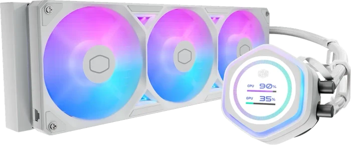 Cooler Master MasterLiquid Atmos II LCD 360 White