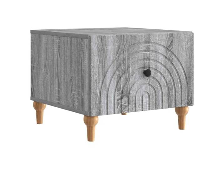 HKLGBVCR Couchtisch, Vintage, rechteckig, Grau, Sonoma, 49 x 50 x 40 cm, Holz