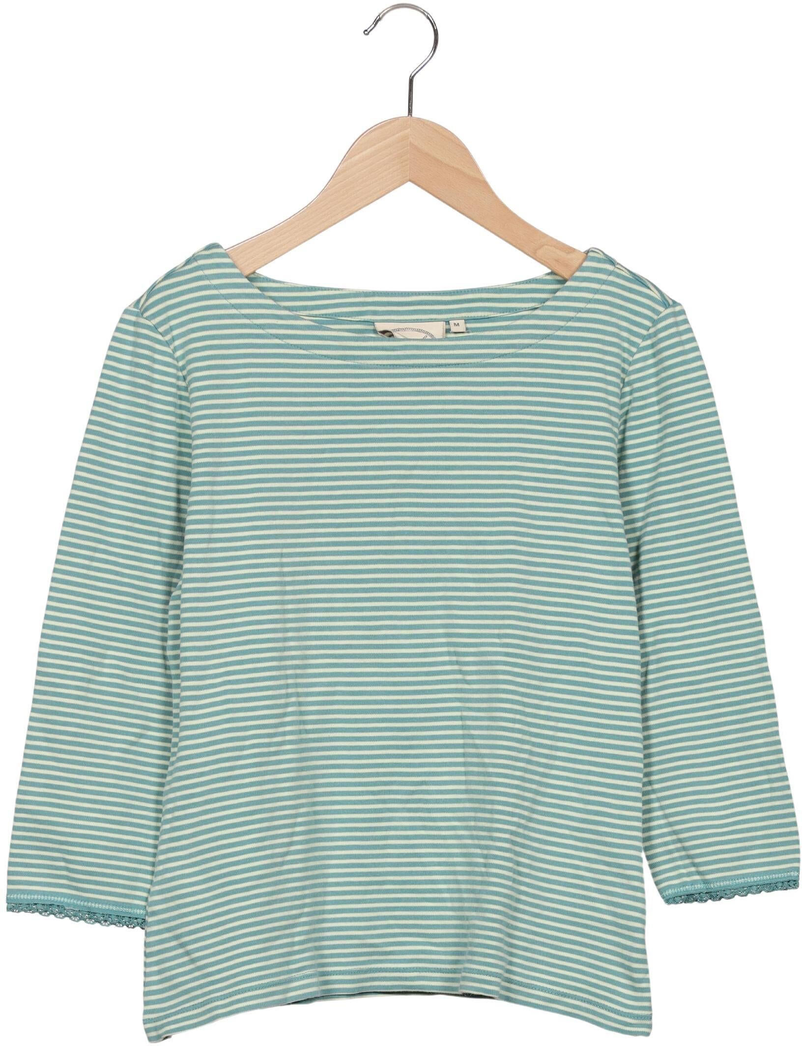 Sorgenfri Sylt Damen Langarmshirt, Mehrfarbig, Gr. M, Baumwolle - Second Hand