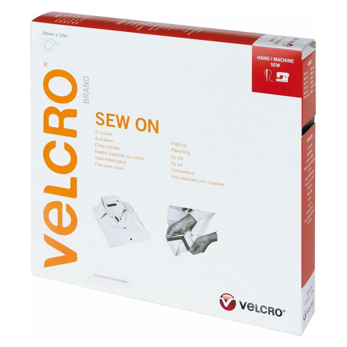 Velcro brand Klettband für Textilien (20 mm) (VEL-EC60281)