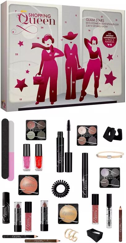 Shopping Queen - Glam Stars - Dein Kosmetik Adventskalender zur TV-Styling-Show, Set