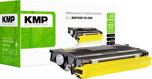 KMP Tonerkassette ersetzt Brother TN-2000, TN2000 Kompatibel Schwarz 5000 Seiten B-T16