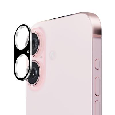 4x 9H Panzerglas für iPhone 16 3D KLAR Kameraglas echtes Tempered 9H Glass Panzerfolie Schutzglas Schutzfolie Screen-Protector