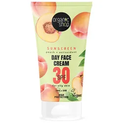 Organic Shop Peach Crema Facial De Dia Spf30 50ml