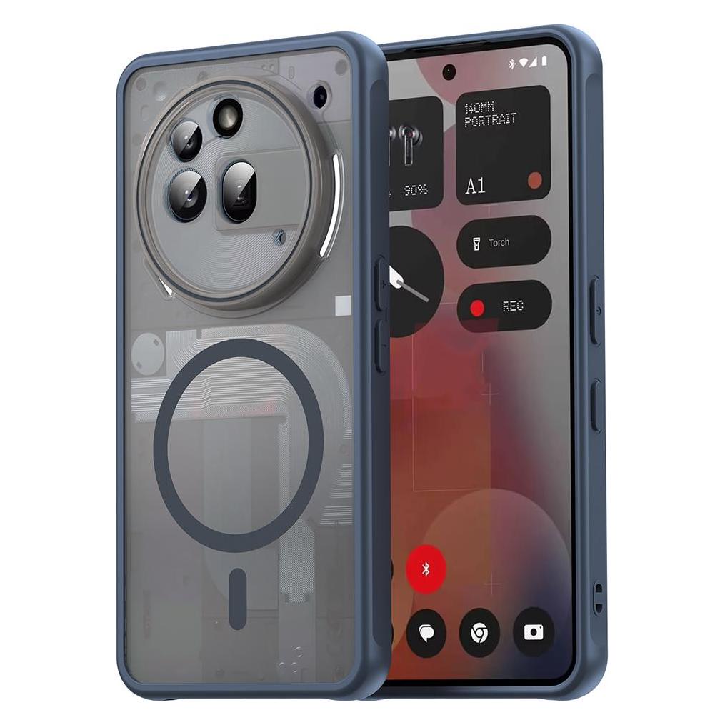 Techsuit - HaloFrost II MagSafe - Nothing Phone (3a) Pro - Navy Blue (Nothing Phone (3a) Pro) (59328977)