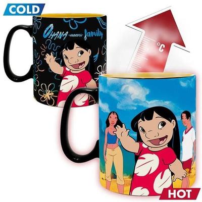 DISNEY - Mug Heat Change - 460 ml - Lilo et Stitch - cardboard