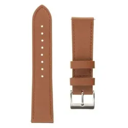 Fixed Lederarmband 20 mm breites Lederarmband für Smartwatch braun (20 mm, Natural Leather), Uhrenarmband, Braun