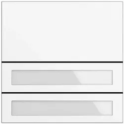 Gira, Zubehör Gebäudesicherheit, Ruftastenmodul 2f System 106 5532902