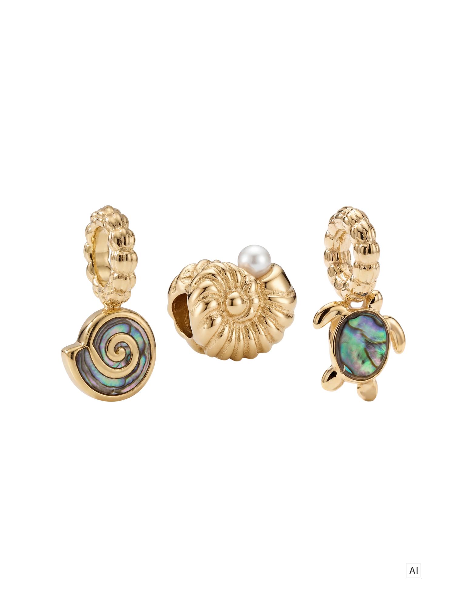 PURELEI Abalone Charm Set