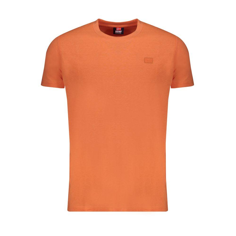Lässiges Rundhals-Kurzarm-T-Shirt