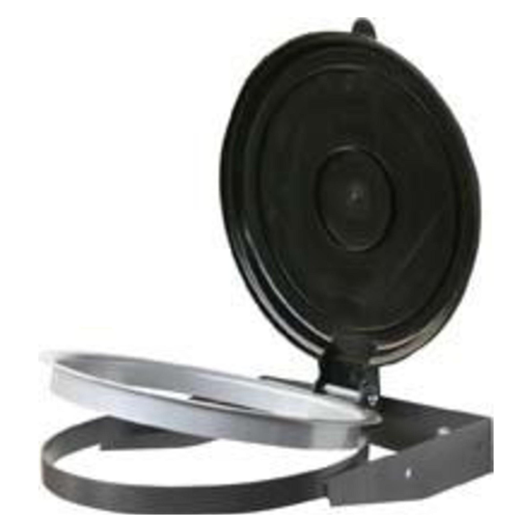 Rottner Format 4040136801306 - mñllsackhalterung Wand 70 - 120 L Deckel grau (1x, 120 l) (4040136801306)