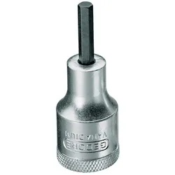 Gedore, Steckschlüssel + Stecknuss, 1500 ES-D 19 Satz Steckschlüsseleinsätze 1/2", UD-Profil, in 1/3 ES-Modul