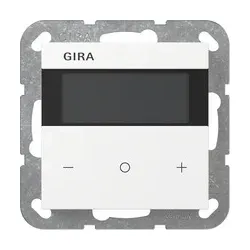 Gira Raumklimasensor Standard für KNX System 55, reinweiß seidenmatt