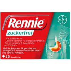 Rennie Zuckerfrei Kautabletten 36 St