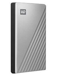 WD My Passport Ultra WDBFTM0040BBL - Festplatte - verschlüsselt - 4 TB - extern (tragbar)