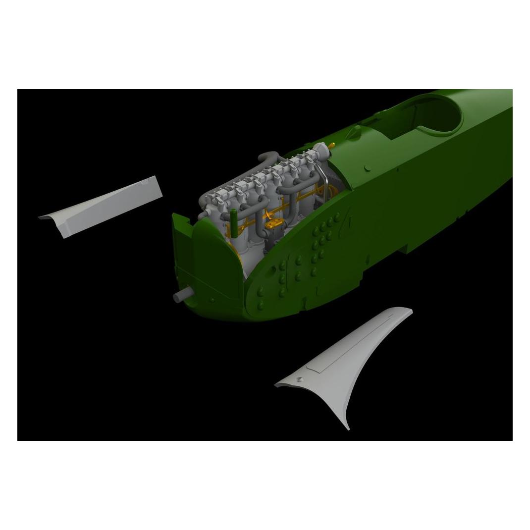 Eduard Fokker D.VII (OAW) engine/Mercedes D.III f. (672223)