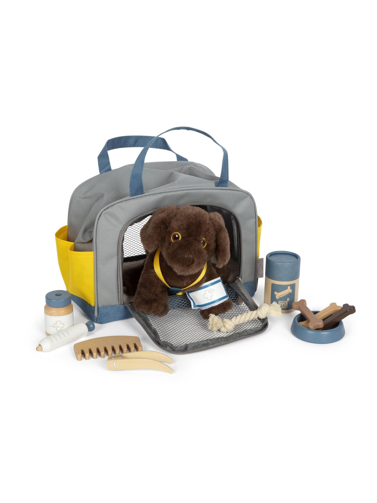 Small Foot Dog with Carry Bag and Care Set